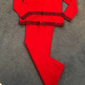 SJK RUSSIAN RED PANTS - SIZE 6